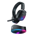 thumbnail image 1 of ROCCAT Syn Max Air PC Wireless 3D Audio RGB Gaming Headset, Simultaneous Wireless & Bluetooth Connections, 16-Hour Battery & Charging Dock, Immersive 3D Audio & AIMO RGB Lighting, 1 of 10