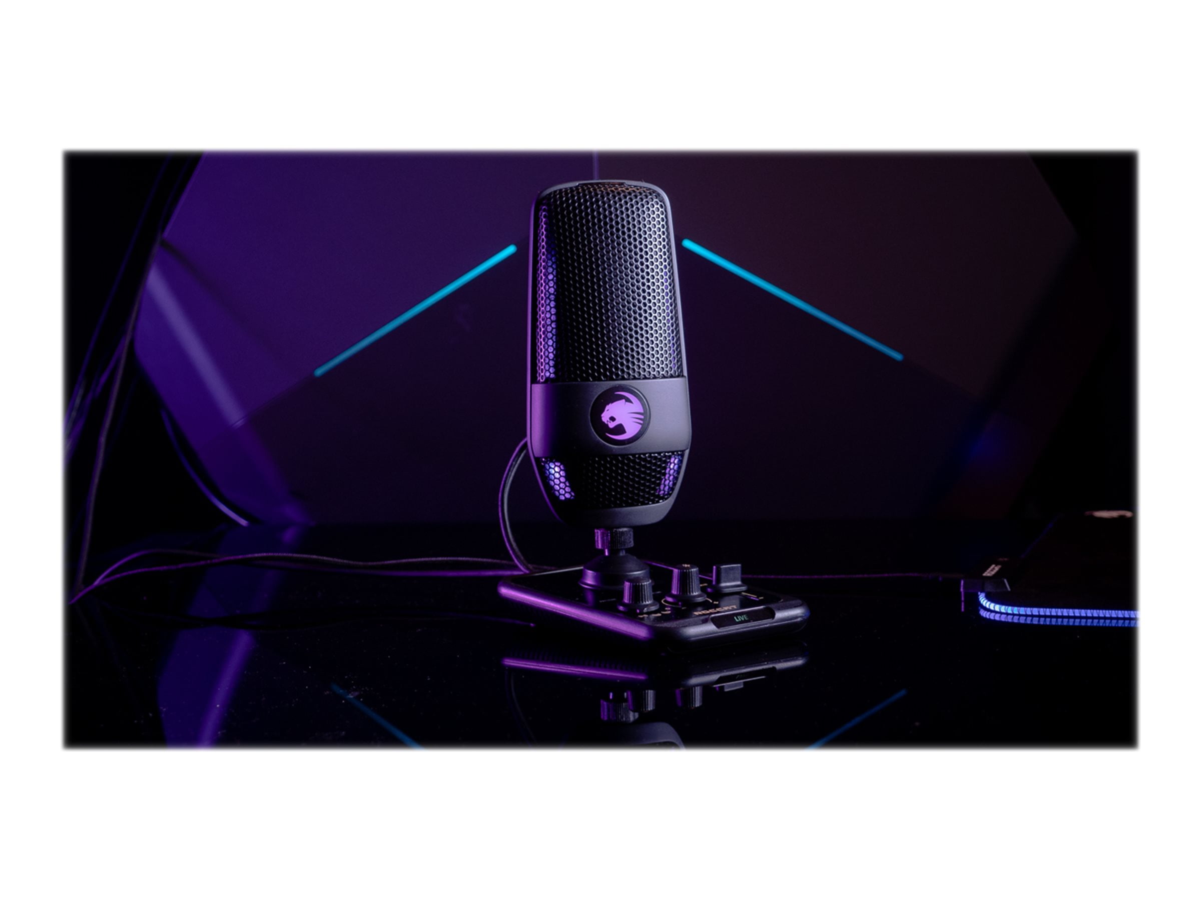 ROCCAT Torch Wired Condenser Microphone, Black - Walmart.com