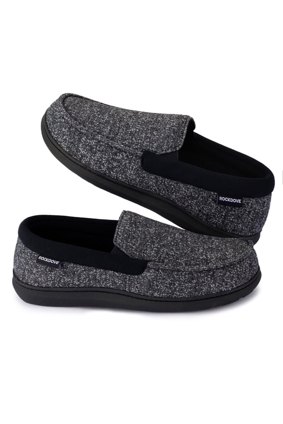 Ravelier Men's Arch Support Moc Slipper