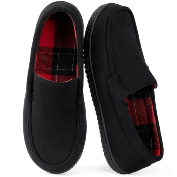 RockDove Men's Moccasin Slippers with Flannel Lining