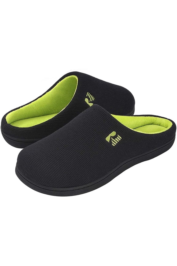 Men's Original Two-Tone Memory Foam Wide Slipper