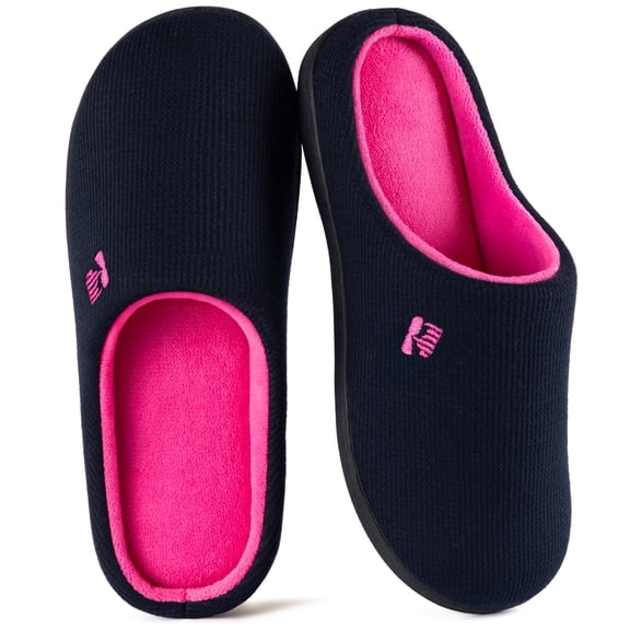 RockDove Women's Dual-Tone Cushioned Memory Foam Slippers