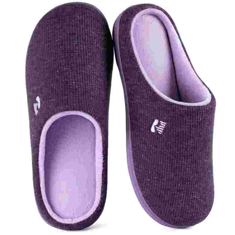 Memory Foam Slippers Bed Slippers Amazon RockDove Women's