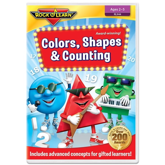 ROCK 'N LEARN: COLORS SHAPES COUNTING