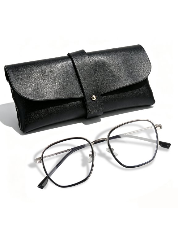 ROCK TAKIN Metal Frame Blue Light Blocking Glasses, Anti Eye Strain Computer Glasses for Women Men, 1 Pair