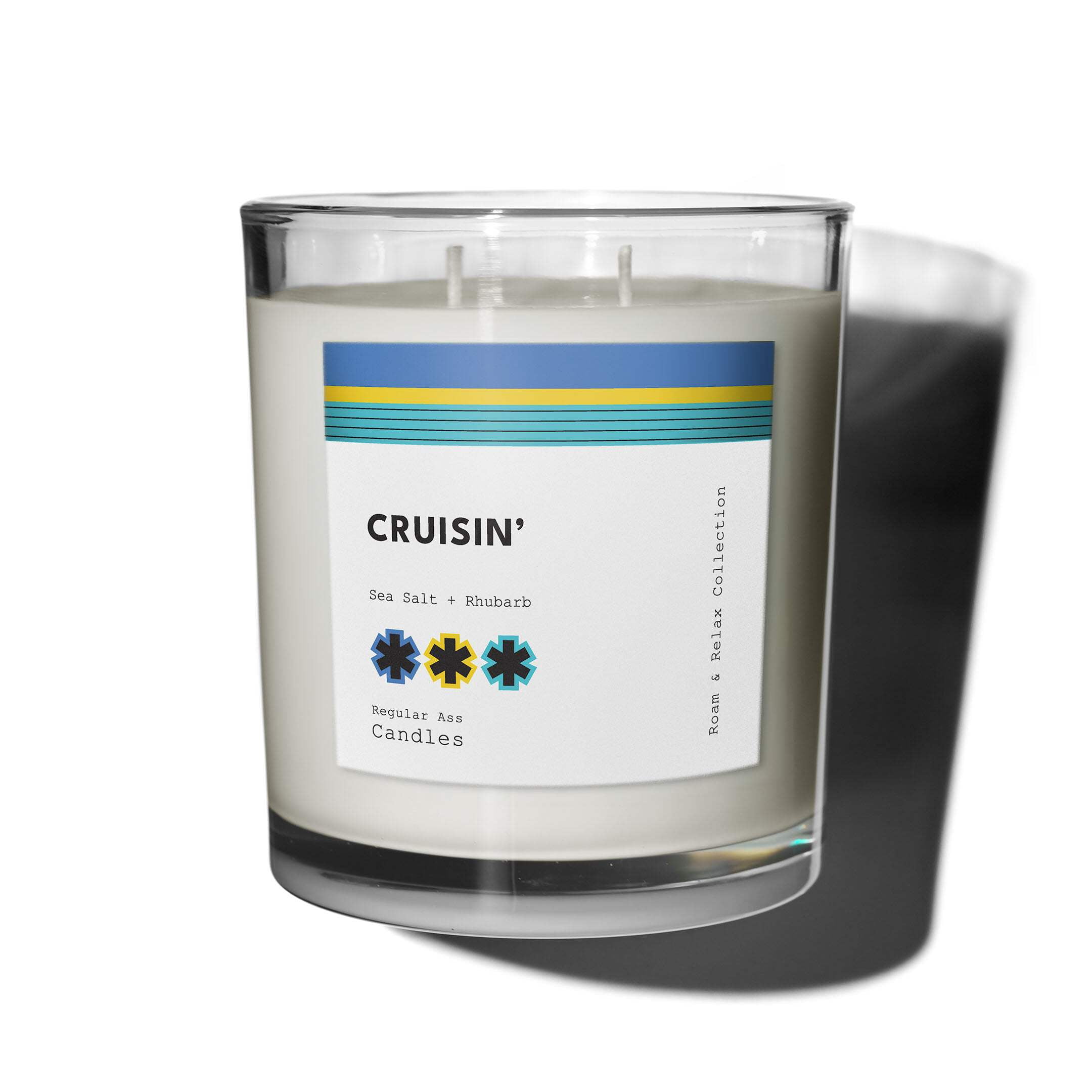 ROCK THE BOAT, Rhubarb, Kiwi, Driftwood Candle