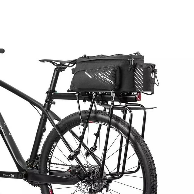 ROCKBROS Bike Trunk Bag Bicycle Rack Rear Carrier Bag Commuter Bike