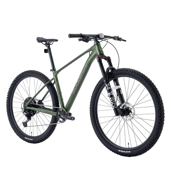 ROCKBROS MT600 29" Trail Mountain Bike,Air Suspension,12-Speed for Trail Riding&Climbing Green M