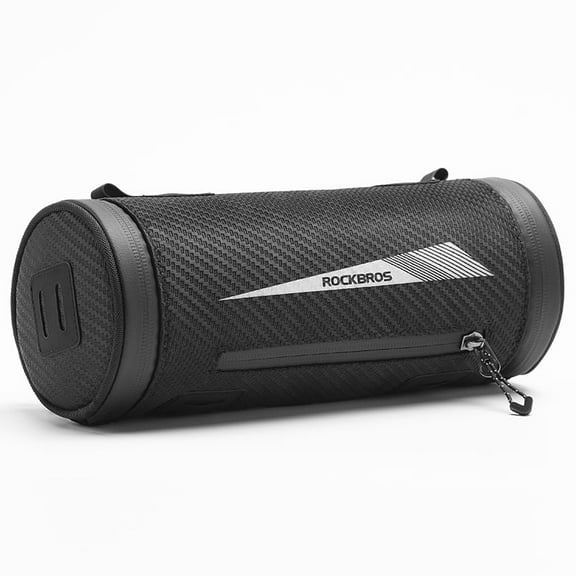 ROCKBROS 2L Bike Handlebar Bag Bicycle Pannier Frame Tube Outdoor Cycling Pouch with Strap