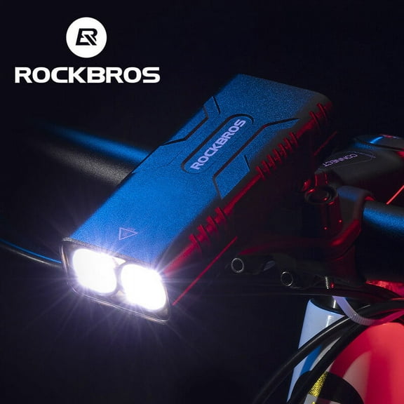 ROCKBROS 600LM Bike Light Bicycle Lights Headlight Front Light USB Rechargeable IPX5 Waterproof Bike Headlamp