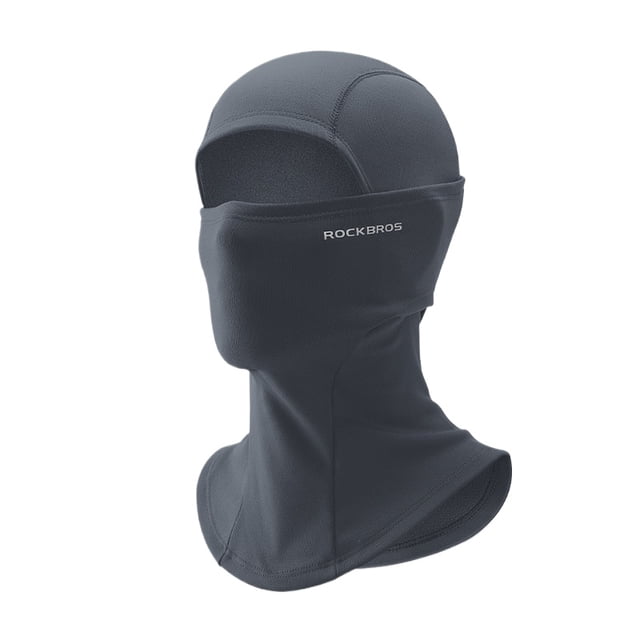 TDR Balaclava Full Face Ninja Mask – Fleece Lined, Windproof, Black, Adult Unisex