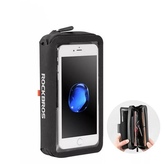 ROCKBROS Bicycle Bags Cycling Phone Pouch Waterproof Men Women' Wallet Handbag