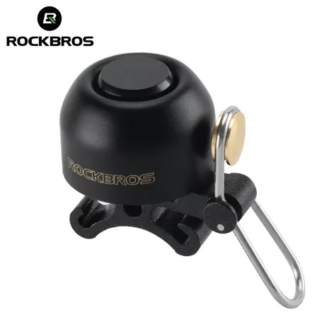 ROCKBROS Bicycle Bell Waterproof MTB Bike Handlebar Horn Ring Alarm Safety
