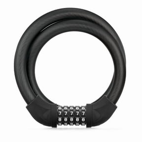 ROCKBROS Bicycle Cable Lock Combination Bike Lock 5 Digit Resettable for Road Mountain Bike Motorcycle Scooters