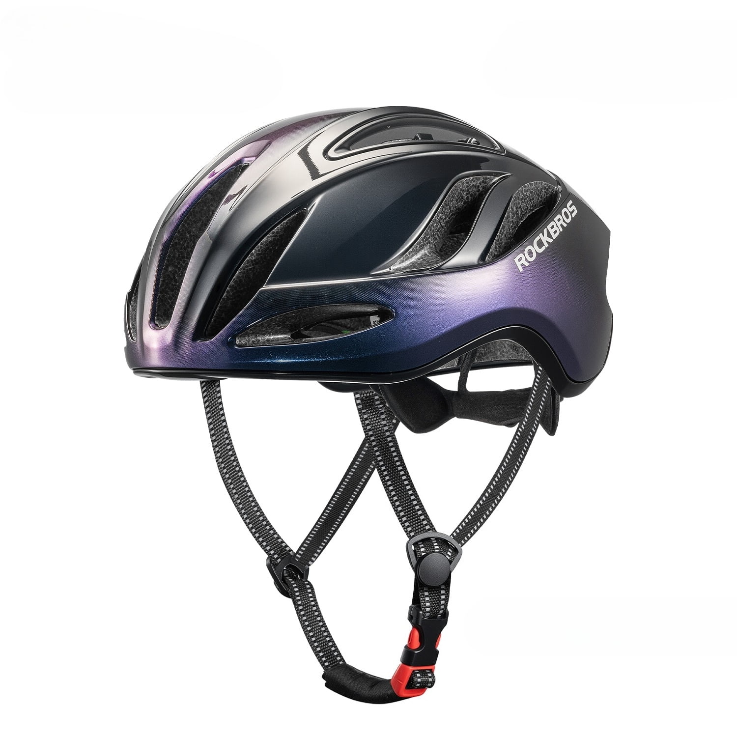ROCKBROS Bicycle Helmet Nicolas Frantz Series Cycling Helemts Lightweight Thickened EPS Cushioning/Detachable Liner/Adjustable Head Circumference Safety Speed Ride for Moutain Bike MTB & Road Bike
