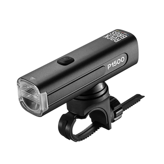 ROCKBROS Bike Light &2 Bracket Bicycle Smart Lamp 600/1200/1500 LM USB Charging