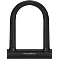 thumbnail image 1 of ROCKBROS Bicycle Locks,High-Strength Alloy Steel U-shaped locks,U-Lock Black with 1.2m cable, 1 of 19