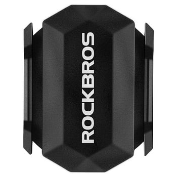 ROCKBROS Speed Sensor for Bicycle Meter ,Dual-mode 2 in 1 Speed/Pedal Frequency Sensor,ANT+/Bluetooth Protocols and App Support Cycling Speed Sensor for Speed Meter Accessory