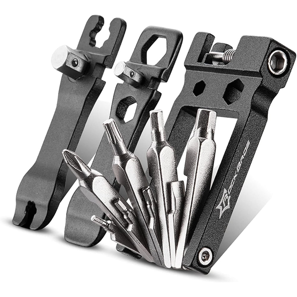Multifunctional Tools ROCKBROS Bicycle Multifunctional Tool 20-in-1 Multitools Foldable ...