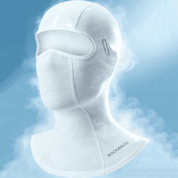 ROCKBROS Balaclava Face Mask for Men Women, Cooling Ice Silk Facemask, for Motorcycle Cycling Hiking Outdoor Summer Gift