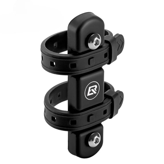 ROCKBROS Bike Bottle Cage Mount Adaptor Silicone Adjustable Free Punching Holder Strap Kettle Holder Rack