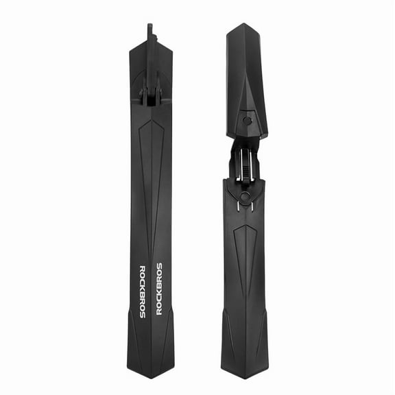 ROCKBROS Bike Fender Set Adjustable Front Rear Bicycle Fenders MTB Mud Guards Cycling Splash Guard for Mountain Road City Bike Riding