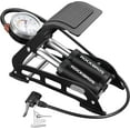 thumbnail image 1 of ROCKBROS Bike Foot Air Pump with Precision Pressure Gauge Portable Tires 160 PSI Fits Presta/Schrader Valve, 1 of 5