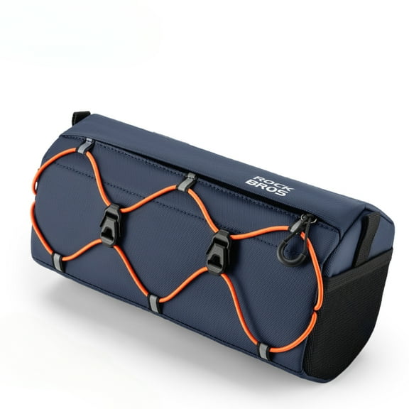 ROCKBROS Bike Front Handlebar Bag 2.2L Capacity Reflective Portable Storage Bag