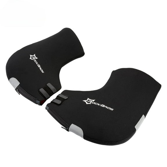 ROCKBROS Bike Handlebar Mittens,Bicycle Pogies Mitts,Winter Thermal Cover,Cycling Hand Warm Windproof Cold Weather Mittens