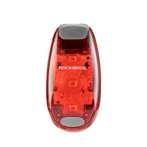 ROCKBROS Bike Lights Rear Tail Light 3 Modes Bike Tail Lights Clamp Waterproof Safety Bicycle Lights