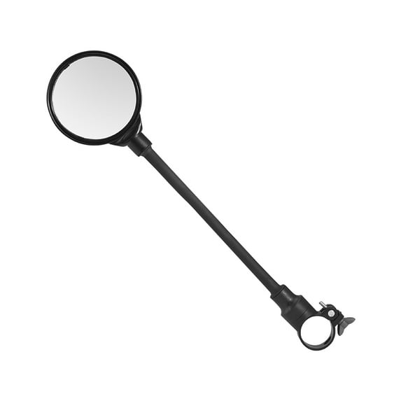 ROCKBROS Bicycle Rearview Mirror HD Wide-angle Cycling Viewing-mirror 360° Rotaton Bold Aluminum Adjustable Pipe Rod Bike Mirrors