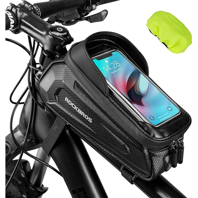 ROCKBROS Bike Phone Bag Waterproof Bike Phone Mount Bag Bike