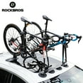 thumbnail image 1 of ROCKBROS Bike Rack Carrier Car Roof Mounted Rack Quick Released Sunction Cups Universal Fit, 1 of 9