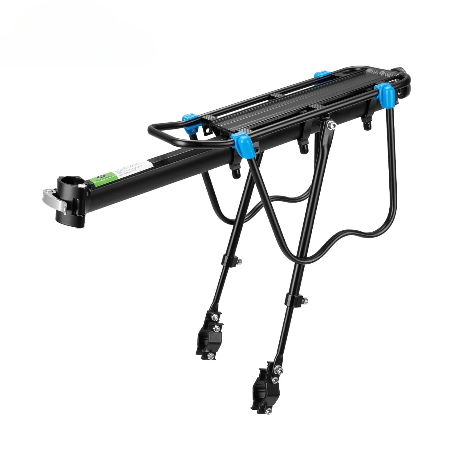 Sitting Rear Rack Bike ROCKBROS Bike Rack Quick Release Seatpost Type Rear Shelf 26-29 inch ...