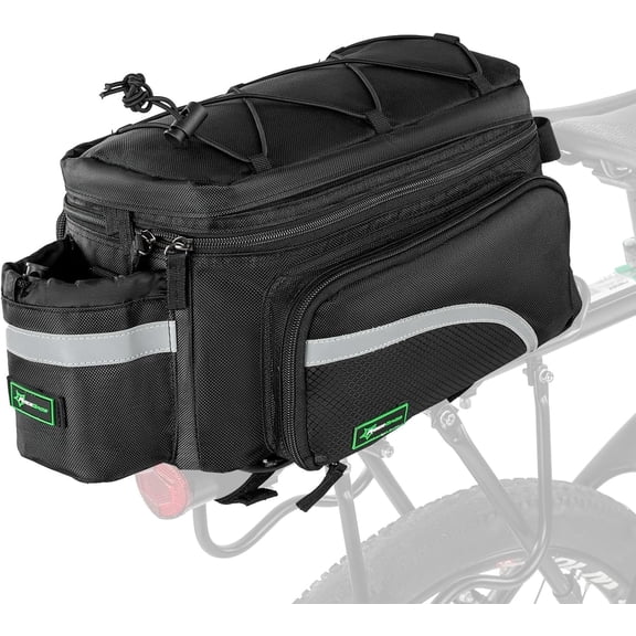 ROCKBROS Bike Rear Rack Bag Bike Pannier Trunk Bag 13L-25L Bike Cargo Rack Bag Rear Rack Carrier Bag
