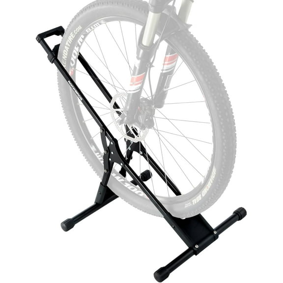 ROCKBROS Bike Stand Floor Bike Rack Garage Indoor Bicycle Stands For Storage Adjustable Bike Holder Stand Floor Bike Rack For 20-29 Mountain Road Bikes