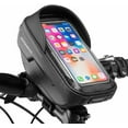 thumbnail image 1 of ROCKBROS Bike Top Tube Bag with Phone Holder Hard Shell Sun Visor Waterproof 1L, 1 of 10