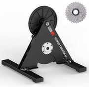 ThinkRider Bike Trainer Indoor Riding Exercise Training Stand with 11Speed Cassette ANT& Bluetooth, ThinkRider A1 Suitable for Moutain /Road Bike