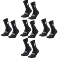 thumbnail image 1 of ROCKBROS Black Cycling Socks for Men Women - Breathable Comfortable Durable Stylish Athletic Biking Socks 5 Pairs, 1 of 10
