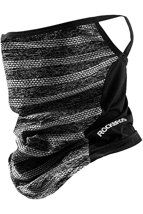 Breathable Face Mask with Ear Loops, Black