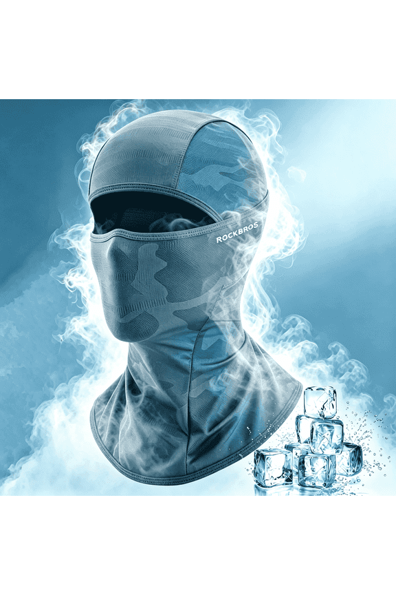 Lightweight Balaclava Face Mask for Men Women, Cooling Hunting Facemask, for Motorcycle Cycling Hiking Outdoor Green