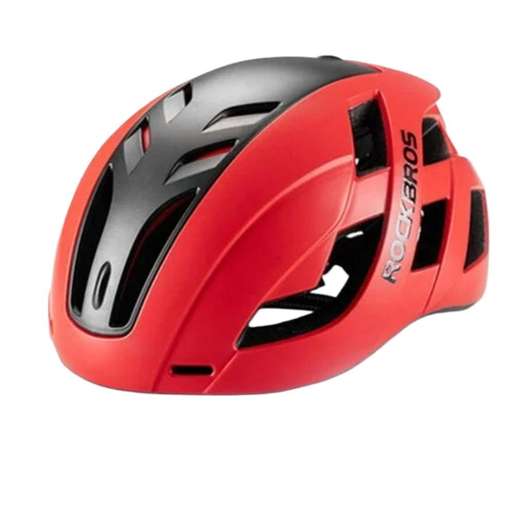 ROCKBROS Cycling Helmet Magnetic-suction Helmet with Changable Cover Integrated Molding Wind Break Breathable Comfortable Cycling Helmet with Adjustable Taillight