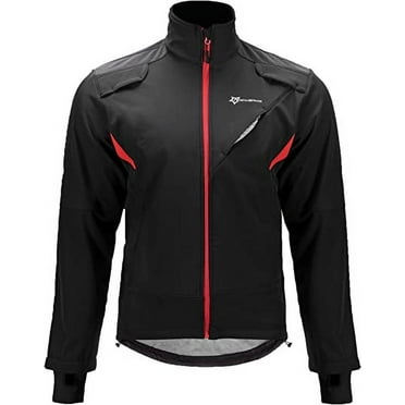 ROCKBROS Cycling Jacket Men Women Thermal Fleece Coat Windproof Jacket Running Biking Hiking M
