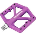 thumbnail image 1 of ROCKBROS Cycling Pedals Mountain Bike MTB/Road Bike Pedals Bicycle Nylon Flat Pedals Sealed Bearings 9/16" Purple 1 Pair, 1 of 6