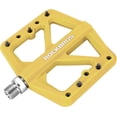 thumbnail image 1 of ROCKBROS Cycling Pedals Mountain Road Bike Pedals Bicycle Nylon Flat Pedals Sealed Bearings 9/16" Yellow 1 Pair, 1 of 7