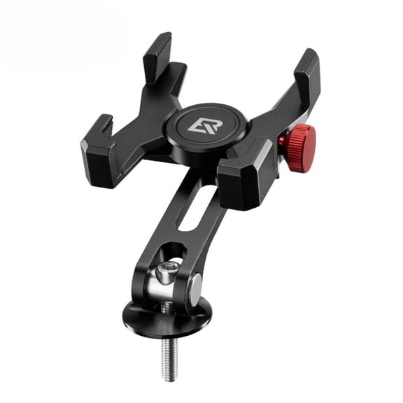 ROCKBROS Cycling Phone Holder Aluminum Alloy Adjustable Bicycle Mounts 4.7"-7" Phones Suit for MTB/Road Bike/E-Bike