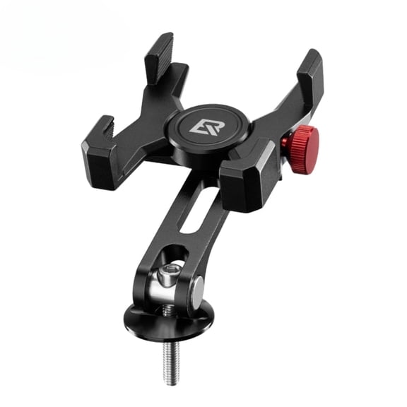 ROCKBROS Cycling Phone Holder Aluminum Alloy Adjustable Bicycle Mounts 4.7"-7" Phones Suit for MTB/Road Bike/E-Bike