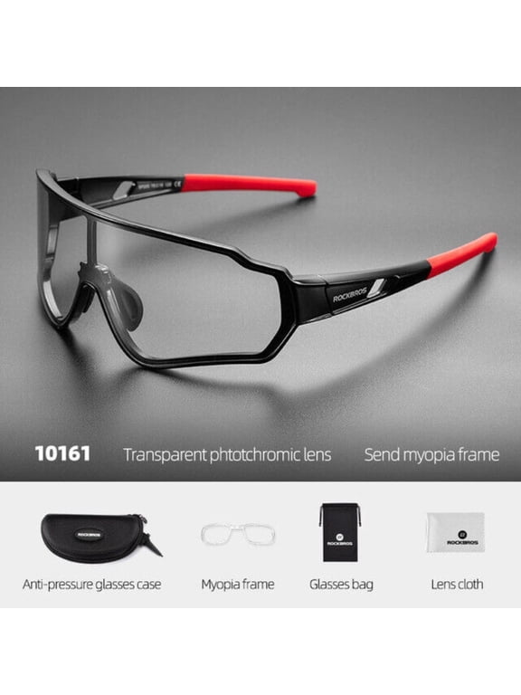 Cycling Glasses Sun Glasses Unisex Photochromic Full Frame Sport Sunglasses