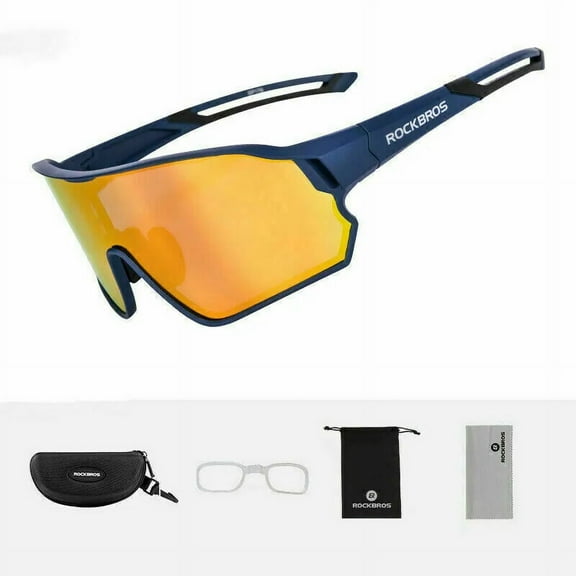 ROCKBROS Cycling Polarized Sunglasses Bicycle Glasses Outdoor Sports Eyewear UV