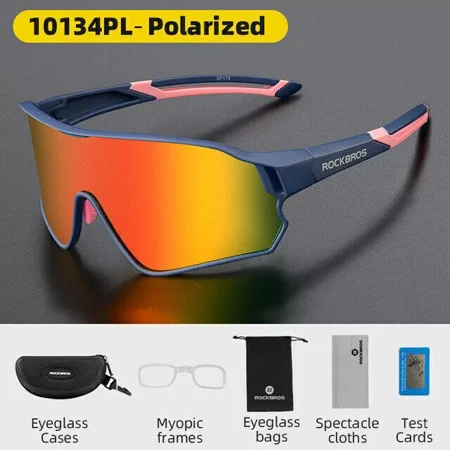 ROCKBROS Cycling Polarized Sunglasses Bicycle Glasses Outdoor Sports Eyewear UV
